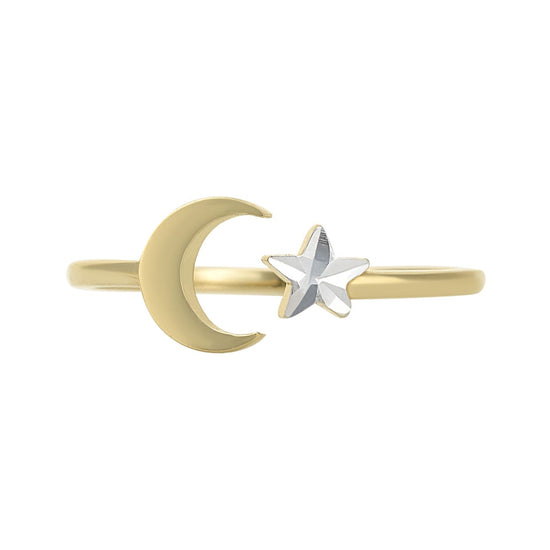 Anillo Luna y Estrella | Bo&Co