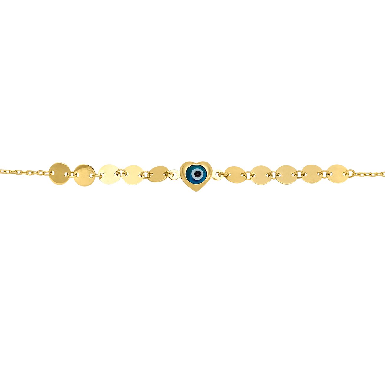 Pulsera bolitas y ojo turco | Bo&Co