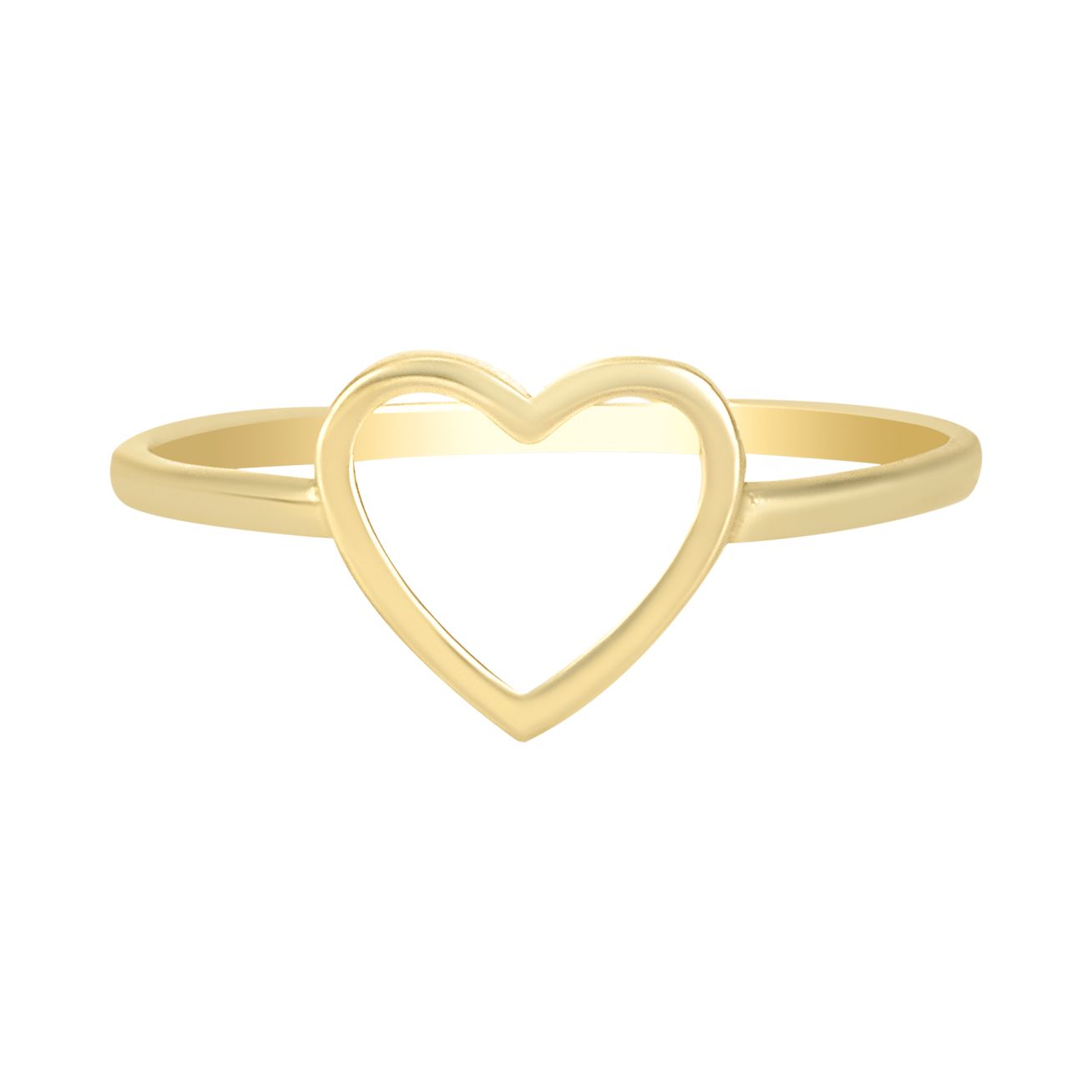 Anillo corazón oro amarillo | Bo&Co