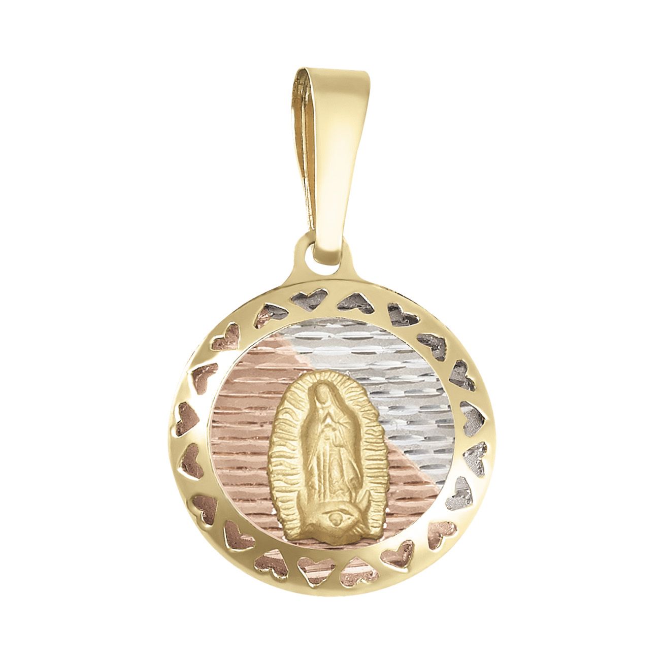 Medalla Virgen Guadalupe oro florentino | Bo&Co