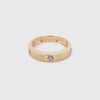 Anillo tornillos oro 14k | Bo&Co