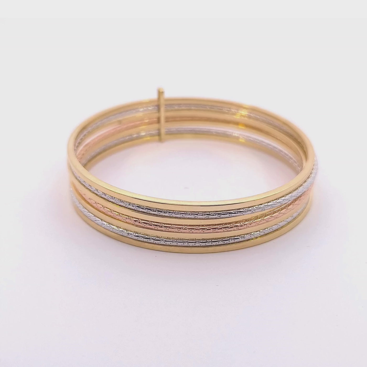 Brazalete semanario oro florentino 14k | Bo&Co