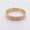 Brazalete semanario oro florentino 14k | Bo&Co