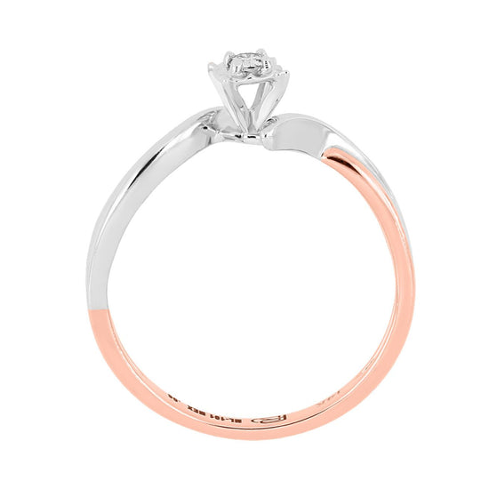 Anillo Solitario Rose