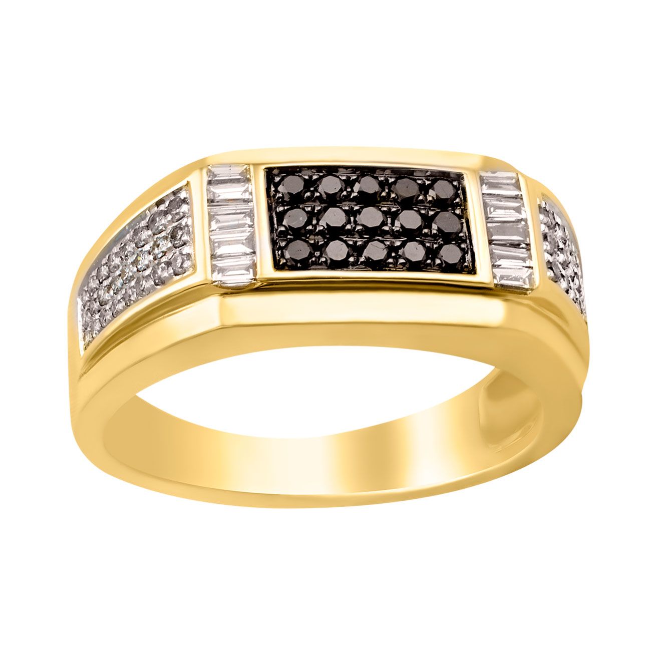 Anillo caballero Diamantes negros | Bo&Co