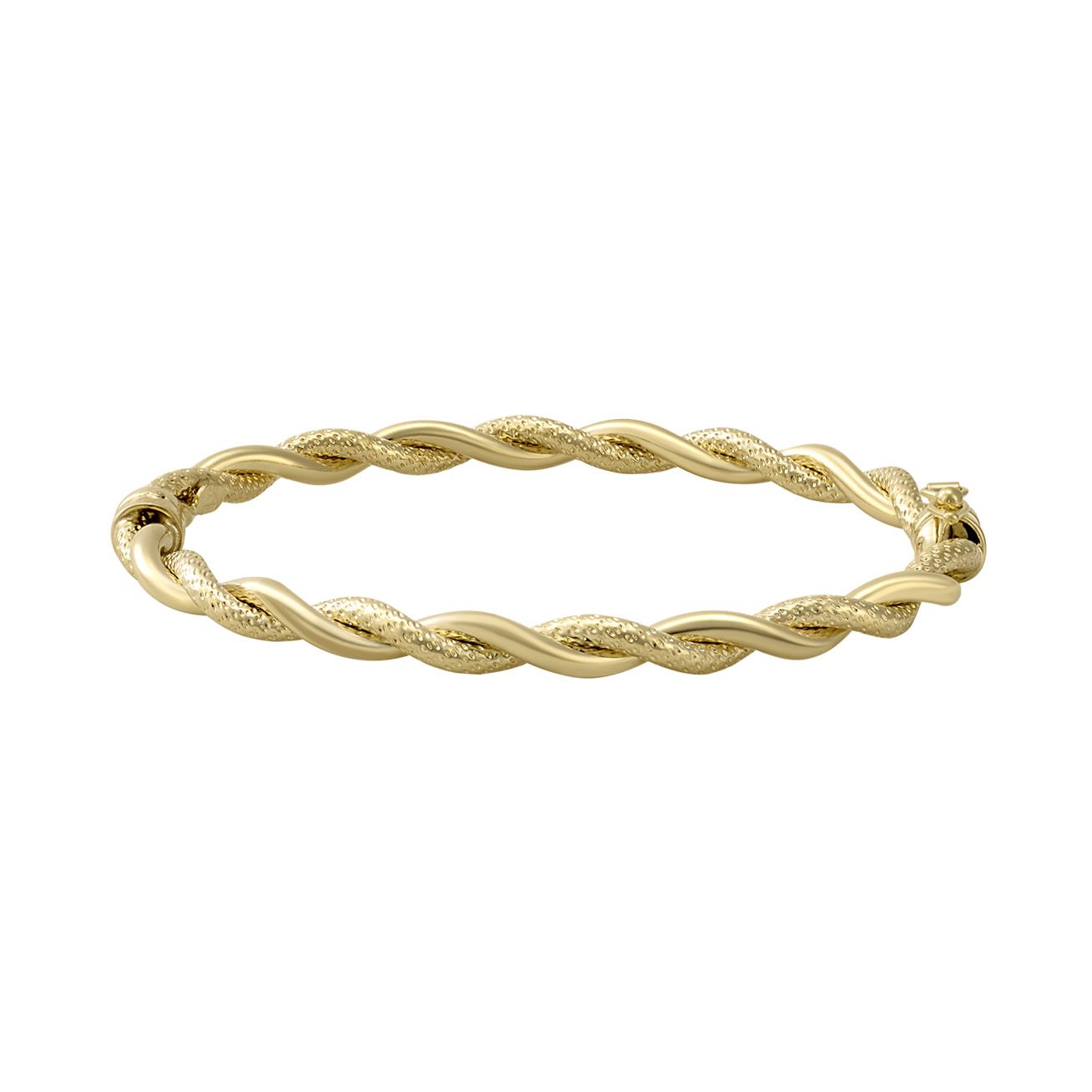 Brazalete oro trenzado | Bo&Co